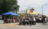 Annual DoLittle Car Show at the Eagle Bar in LaBarge. Photo by Dawn Ballou, Pinedale Online!