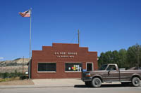 LaBarge Post Office. Photo by Dawn Ballou, Pinedale Online!