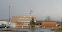 LaBarge Elementary School (view from 2004). Photo by Laurel Profit, Pinedale Online!