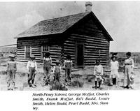 North Piney School from the History of Big Piney Collection